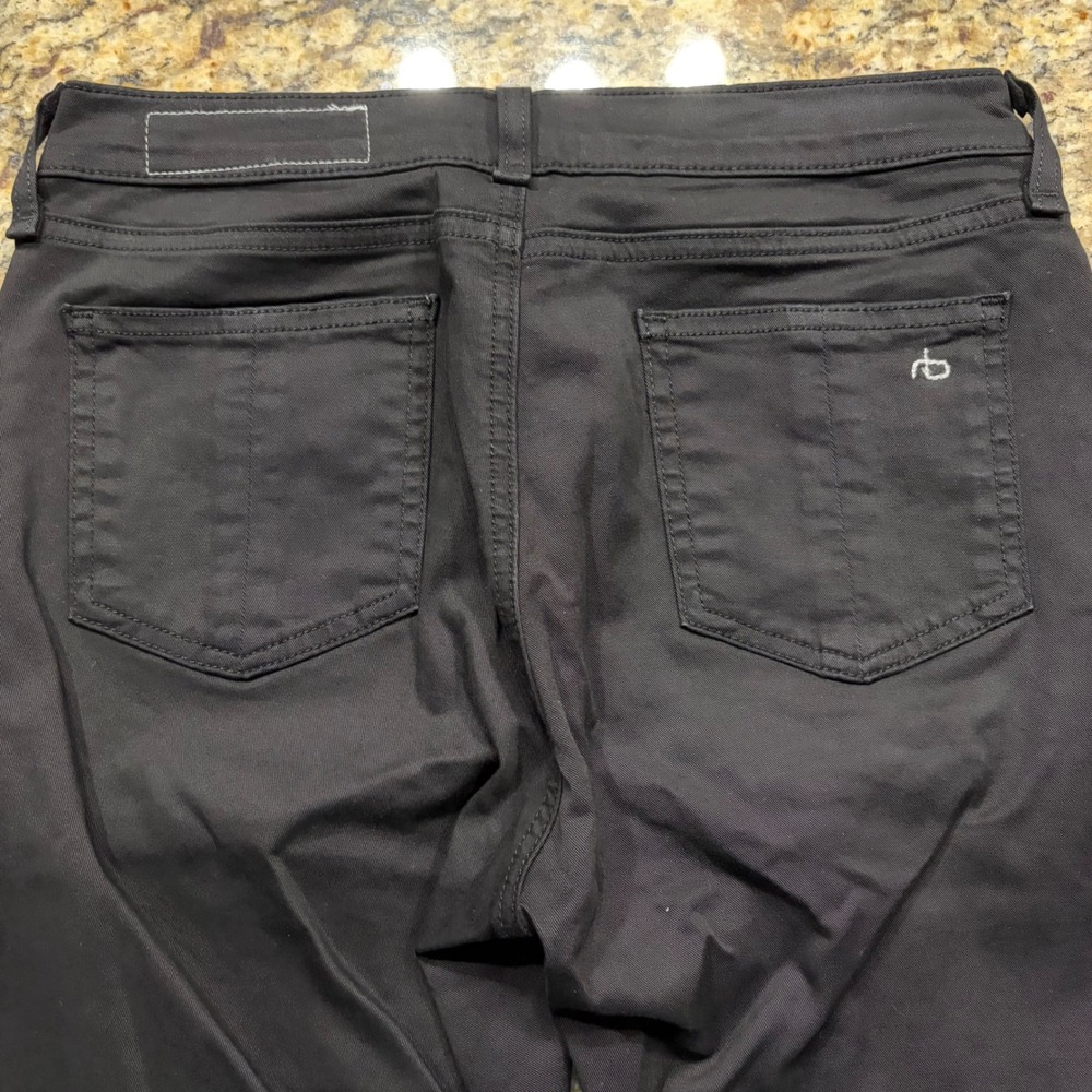 Rag & Bone New York Womens Skinny Pants Black Size 27 Slim Fit Five Pocket ws - Picture 3 of 6